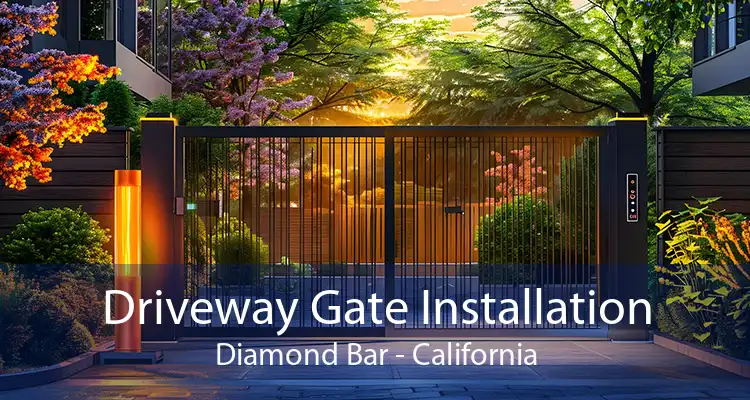 Driveway Gate Installation Diamond Bar - California