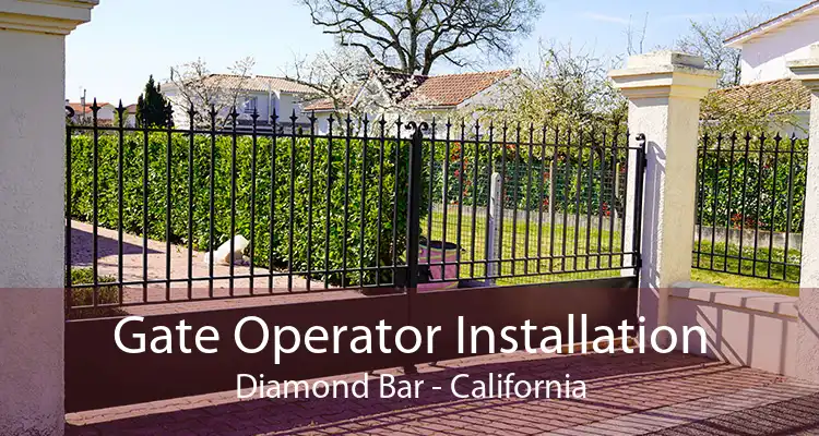 Gate Operator Installation Diamond Bar - California